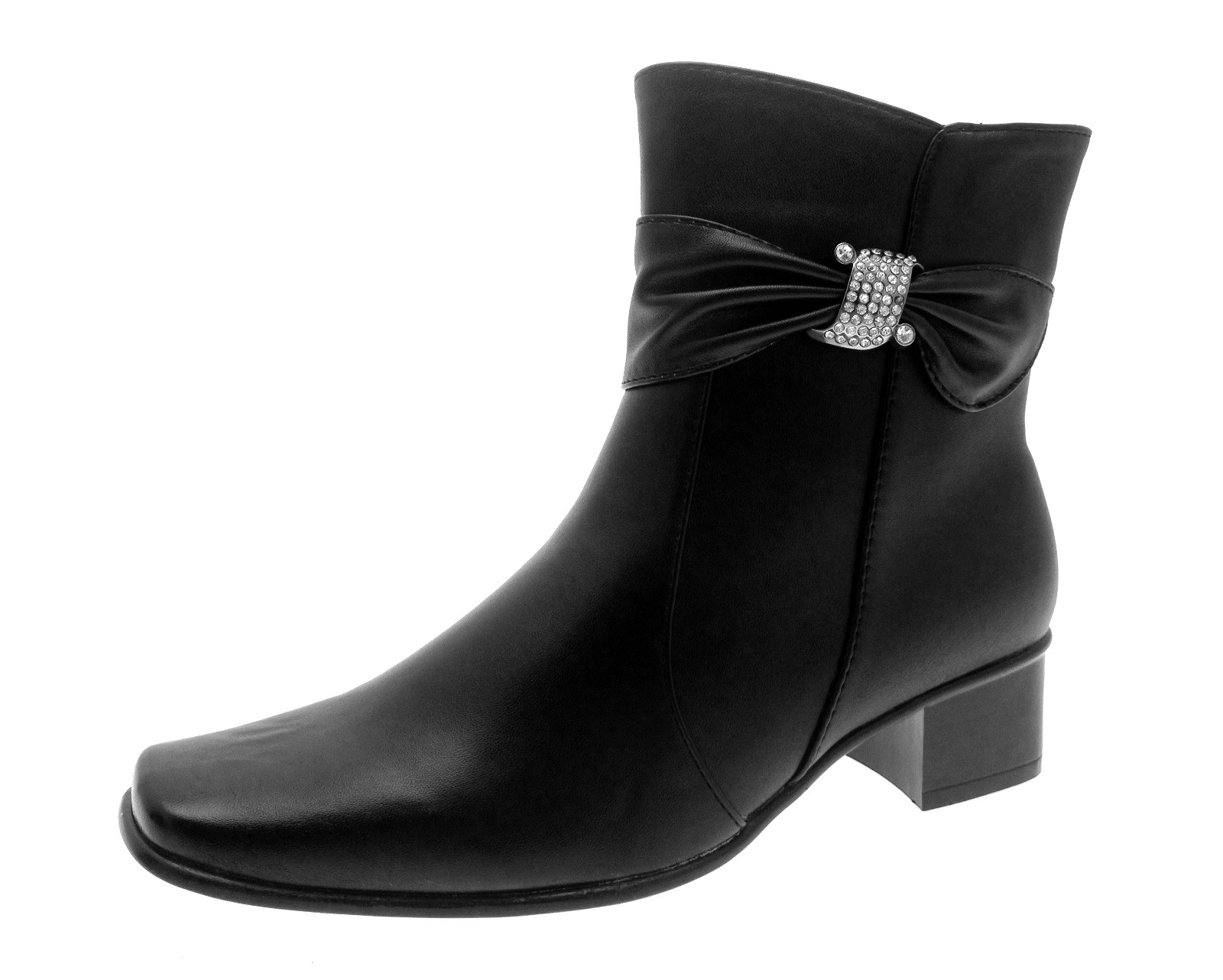 comfortable ankle boots low heel